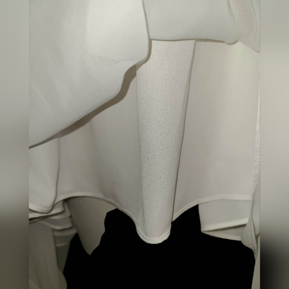 NWT Ryegrass size 3X white blouse - Picture 6 of 14